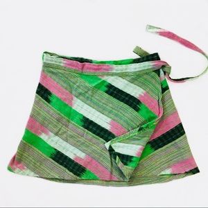 Vintage 100% cotton Wrap Skirt